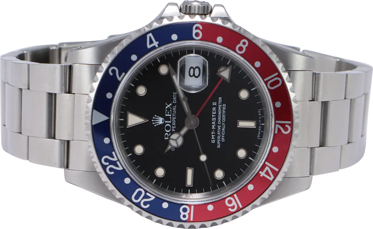 Rolex GMT-Master II Tritium + Pepsi 1990 Local Australian Stock 16710